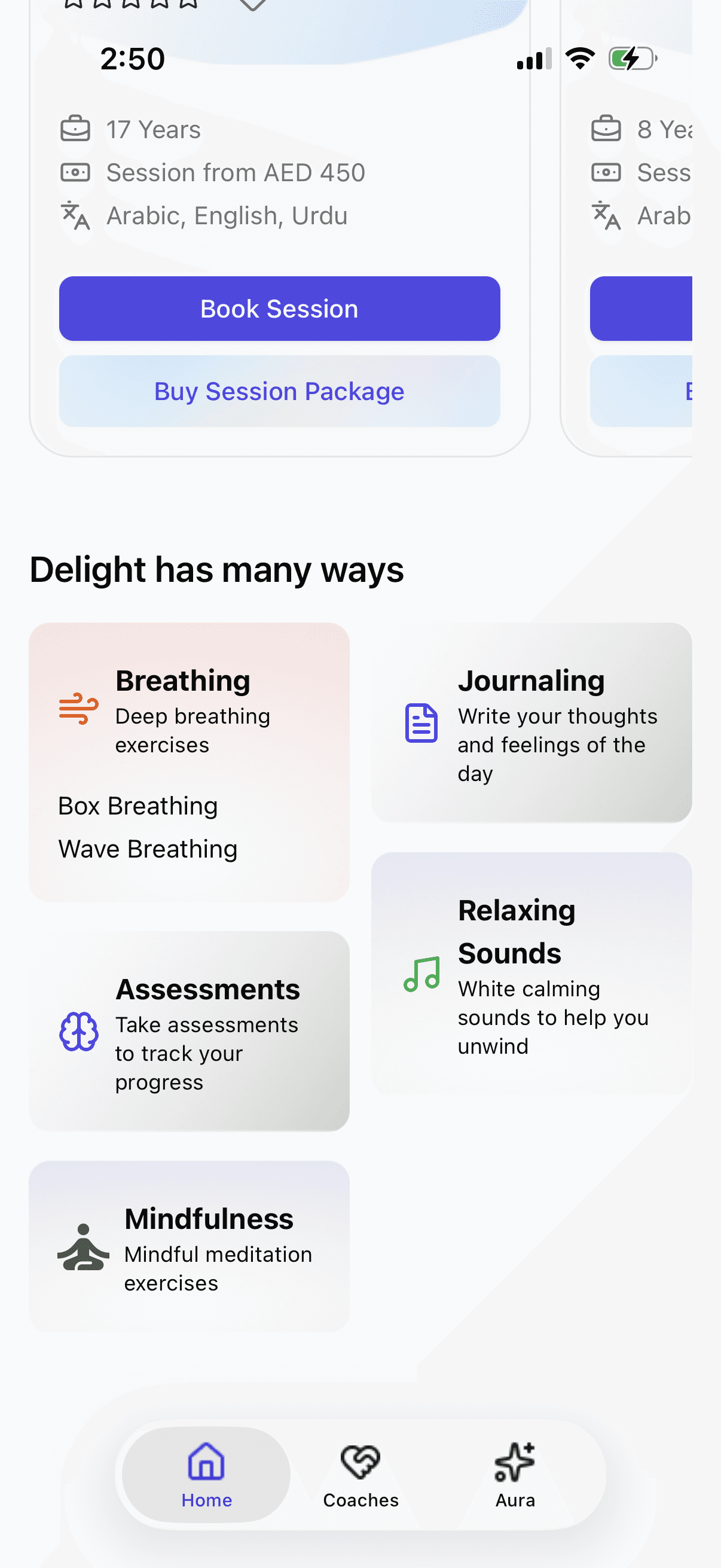 Delight has many ways